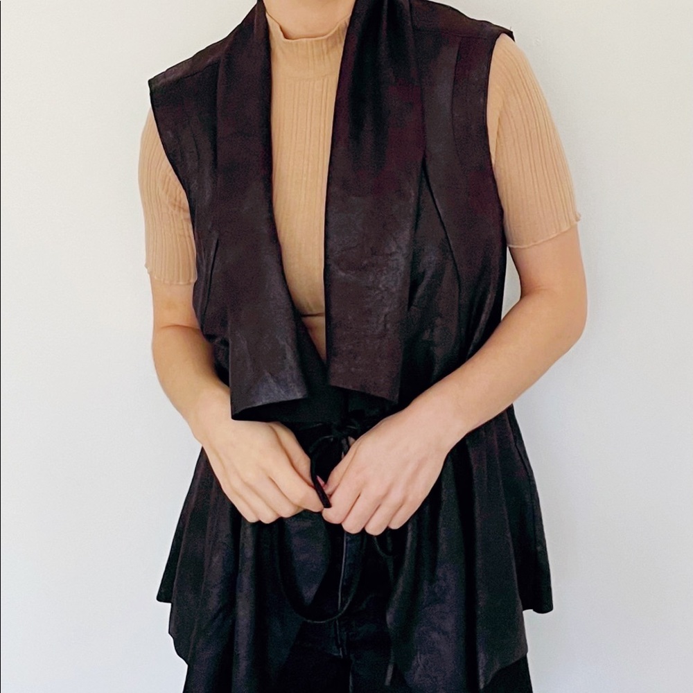 Zara suede waistcoat vest